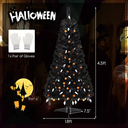 4.5 Feet Artificial Halloween Tree with 6 Lighting Modes and 5 Musics Halloween   at Gallery Canada