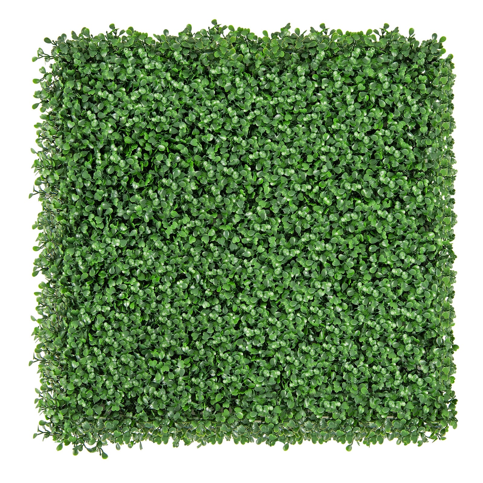 12 Pieces 20 x 20 Inch Artificial Boxwood Wall Panels with Insertable Branches, Green Decorative Fencing & Flooring Green  at Gallery Canada