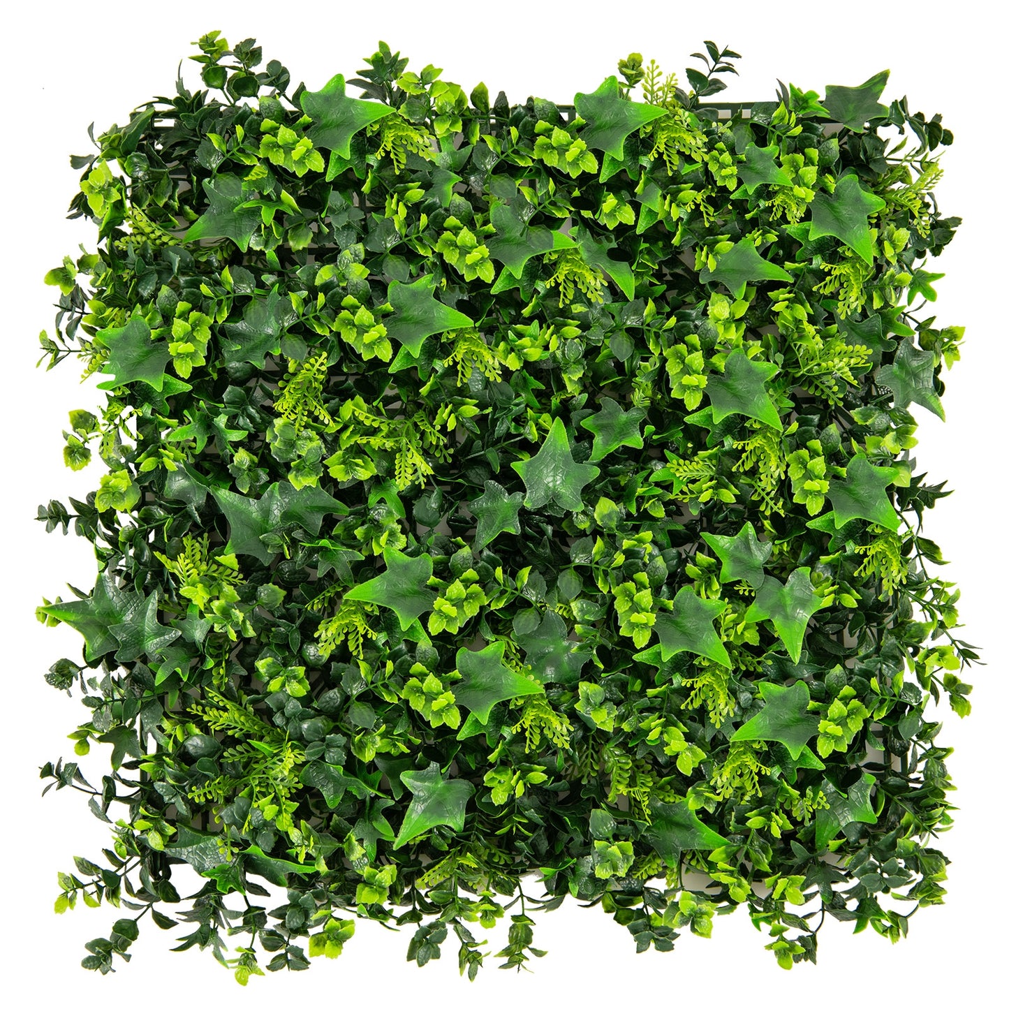 12 Pieces 20 x 20 Inch Artificial Greenery Foliage Panels with Insertable Branches, Green Decorative Fencing & Flooring Green  at Gallery Canada