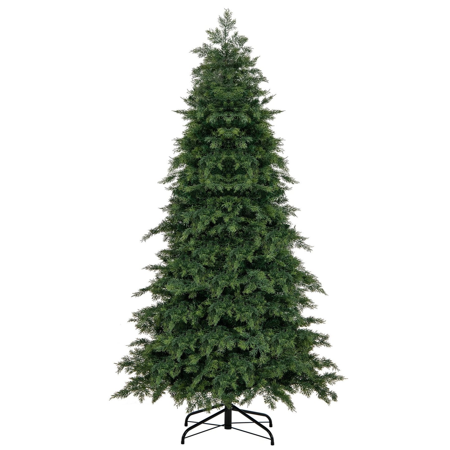 Artificial Christmas Tree Green Hinged Holiday Tree with 721/1019 Lush Branch Tips-6 ft, Green Christmas Tree Green  at Gallery Canada