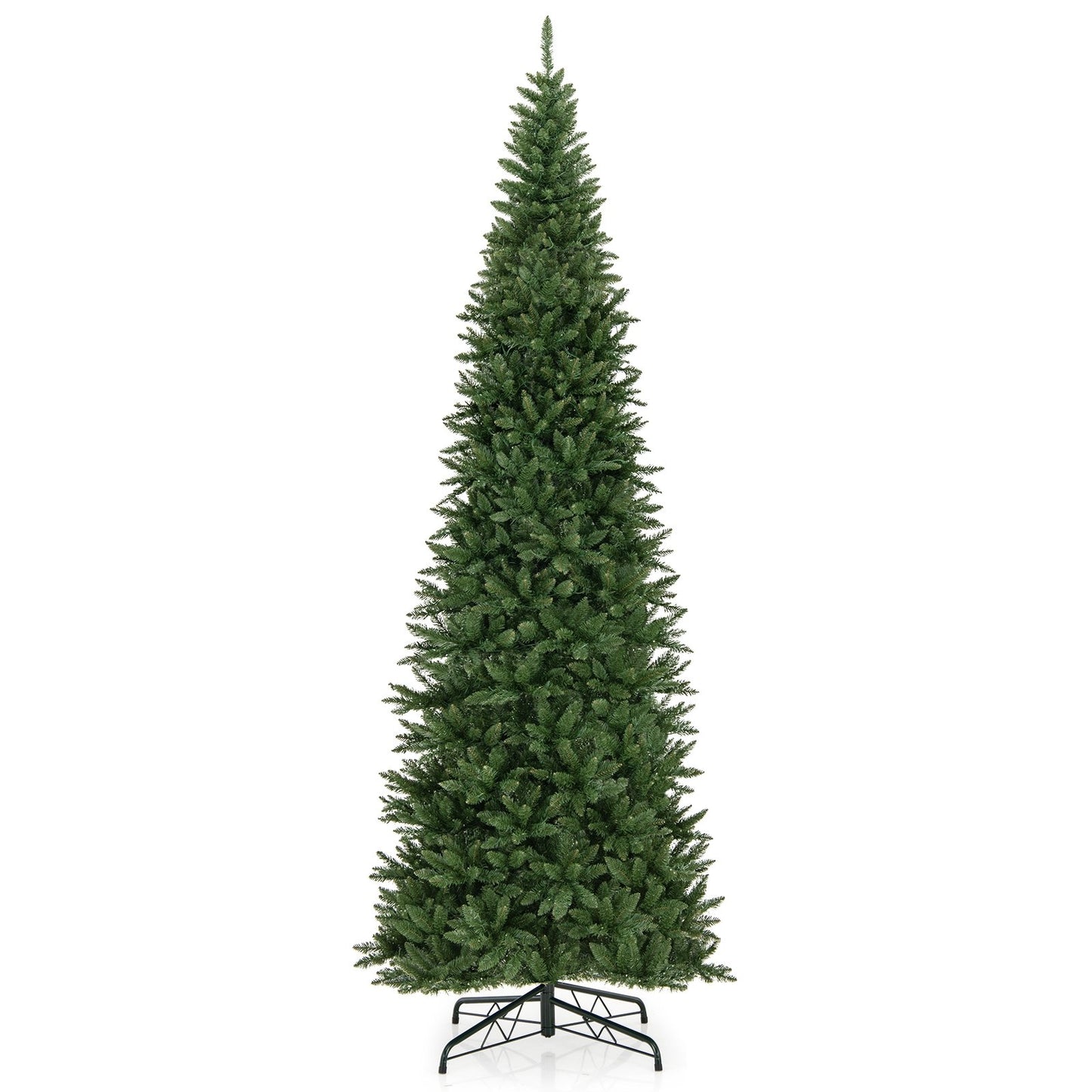 12 FT Artificial Christmas Tree with 800 Warm White LED Lights for Home Party Shopping Mall, Green Christmas Tree Green  at Gallery Canada