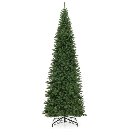 12 FT Artificial Christmas Tree with 800 Warm White LED Lights for Home Party Shopping Mall, Green Christmas Tree Green  at Gallery Canada