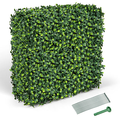 Faux Greenery Room Divider Decorative Privacy Screen Fence Hedge Wall-M, Green Decorative Fencing & Flooring Green - Medium at Gallery Canada