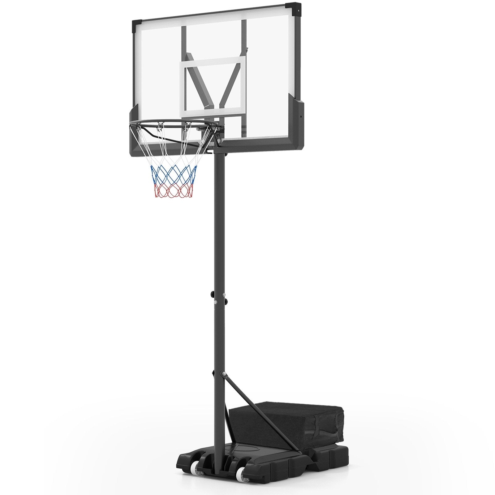 Portable Basketball Hoop Outdoor Basketball Goal System Adjustable for Kids Teens Adults Sport Equipments Options  at Gallery Canada