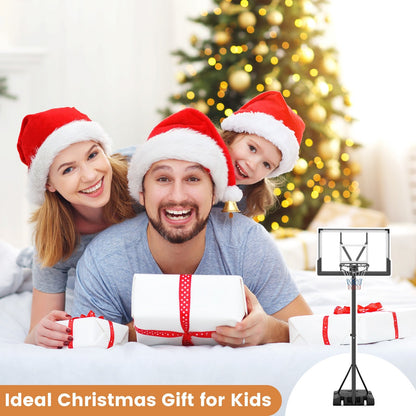 Portable Basketball Hoop Outdoor Basketball Goal System Adjustable for Kids Teens Adults Sport Equipments   at Gallery Canada