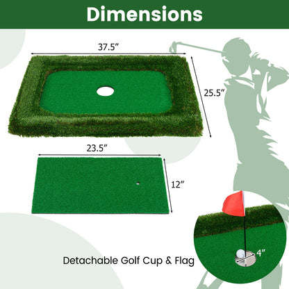 37.5 x 25.5 Inch Floating Golf Green for Pool Chipping Green Mat, Green Golf at Gallery Canada