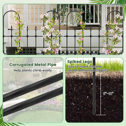 58 x 73 Inch Outdoor Garden Rose Arch Trellis for Climbing Plants Plant Supports at Gallery Canada