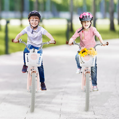 20 Inch Kids Bike with Training Wheels for Boys Girls, Pink Kids Bike at Gallery Canada