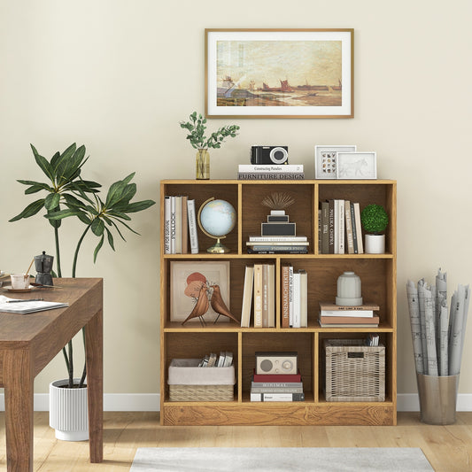 41 Inches 8-Cube Freestanding Bookcase for Kids, Natural Kids Storage Natural  at Gallery Canada