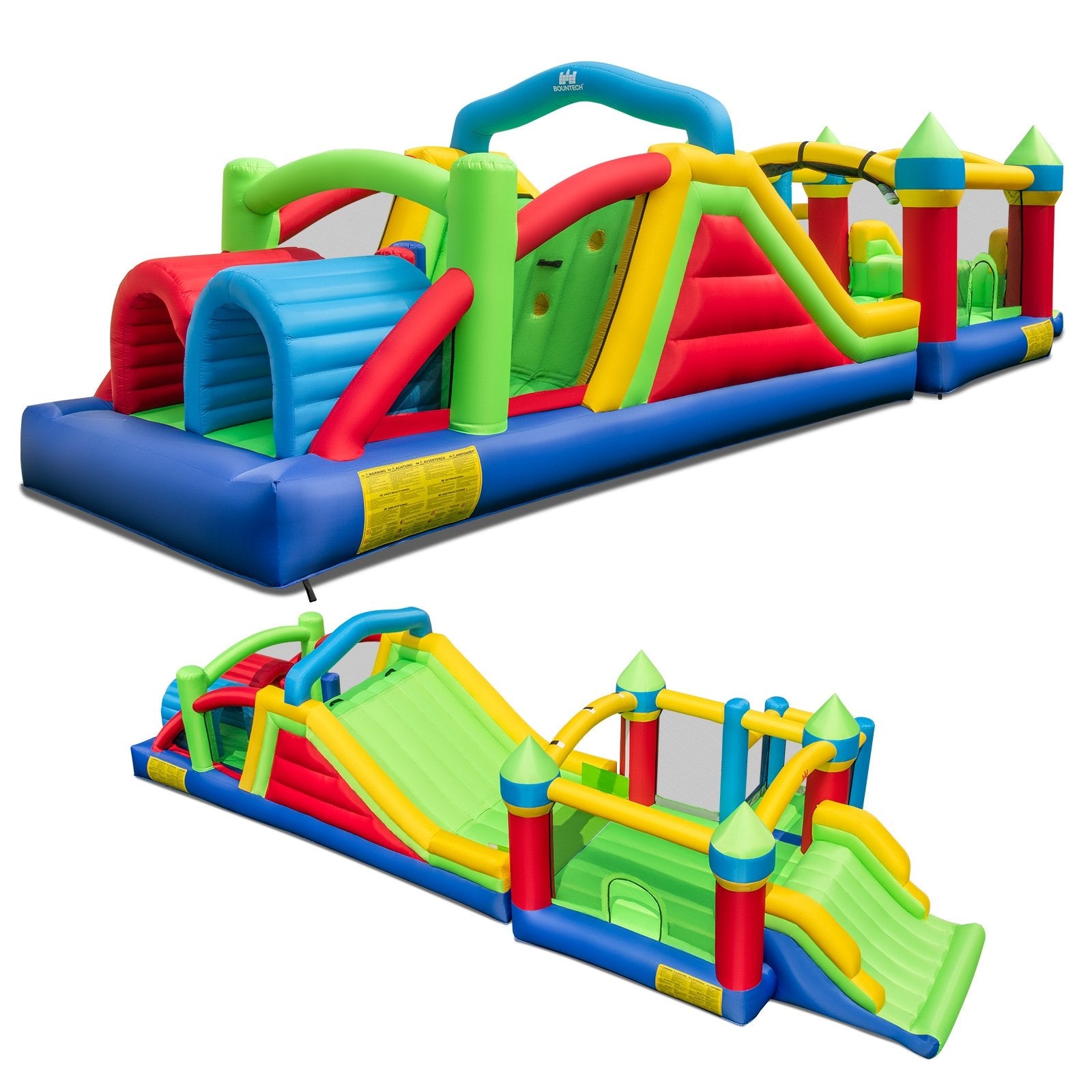 Inflatable Obstacle Course Bounce House with 680W Blower Bounce House at Gallery Canada