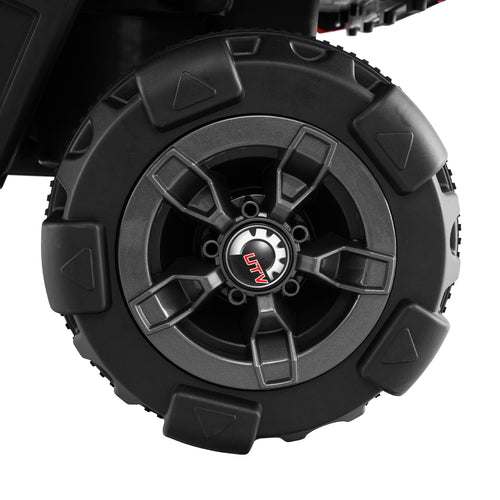 12V Battery Powered Electric Vehicle with Remote Control and 3 Speeds, Red