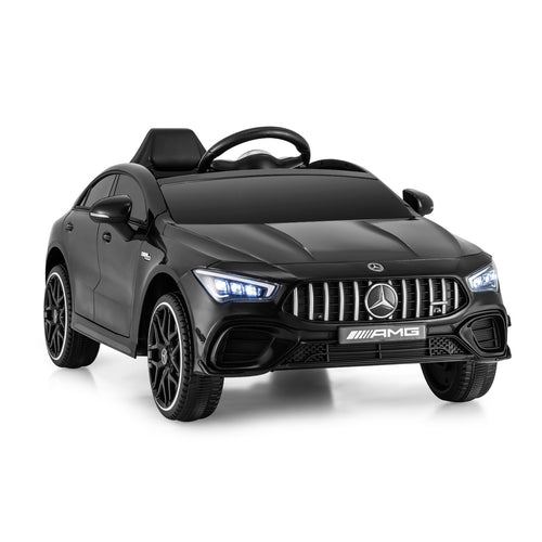 12V Kids Ride on Car Mercedes-Benz AMG CLA 45 with Remote, Black