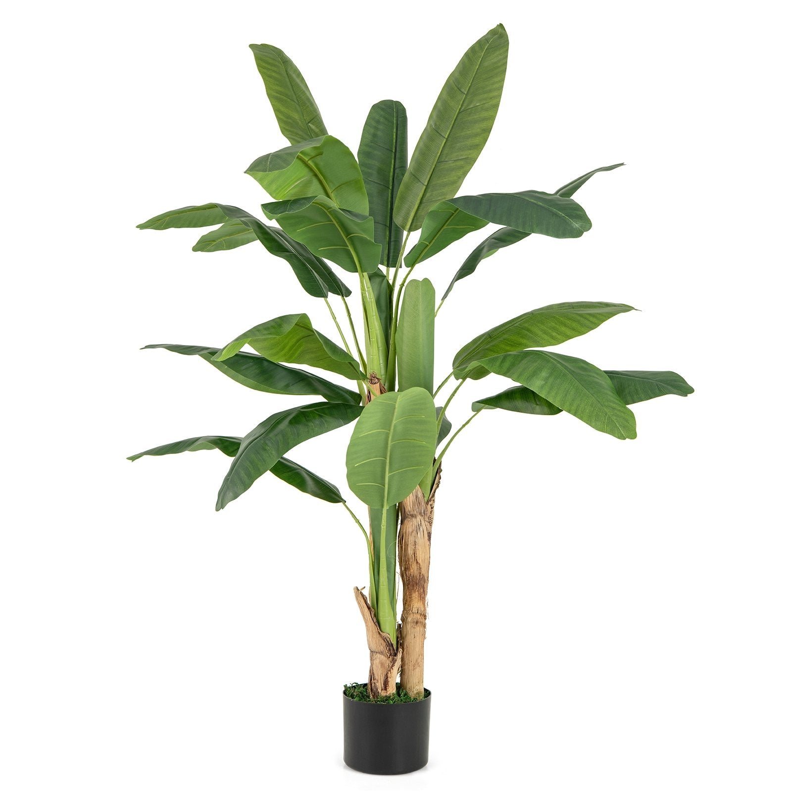 5.3 Feet Tall Bird of Paradise Artificial Plant Faux Banana Leaf Tree Faux Plants Options at Gallery Canada