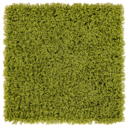 12 Pieces 20 x 20 inches Artificial Grass Wall Panels for Garden Yard Balcony, Light Green Faux Plants   at Gallery Canada