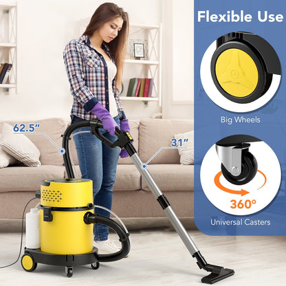 4-in-1 Portable Wet Dry Vacuum Cleaner, Yellow Vacuums & Cleaners   at Gallery Canada