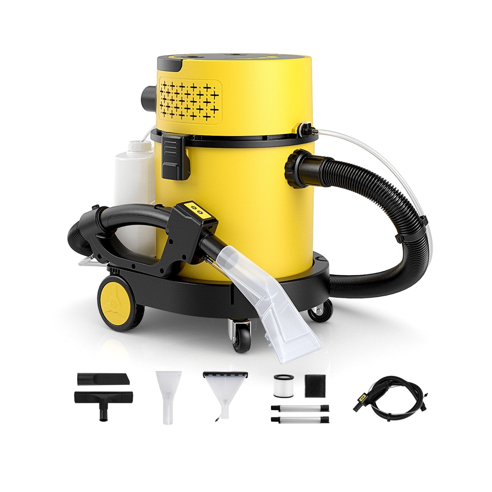 4-in-1 Portable Wet Dry Vacuum Cleaner, Yellow Vacuums & Cleaners Yellow  at Gallery Canada