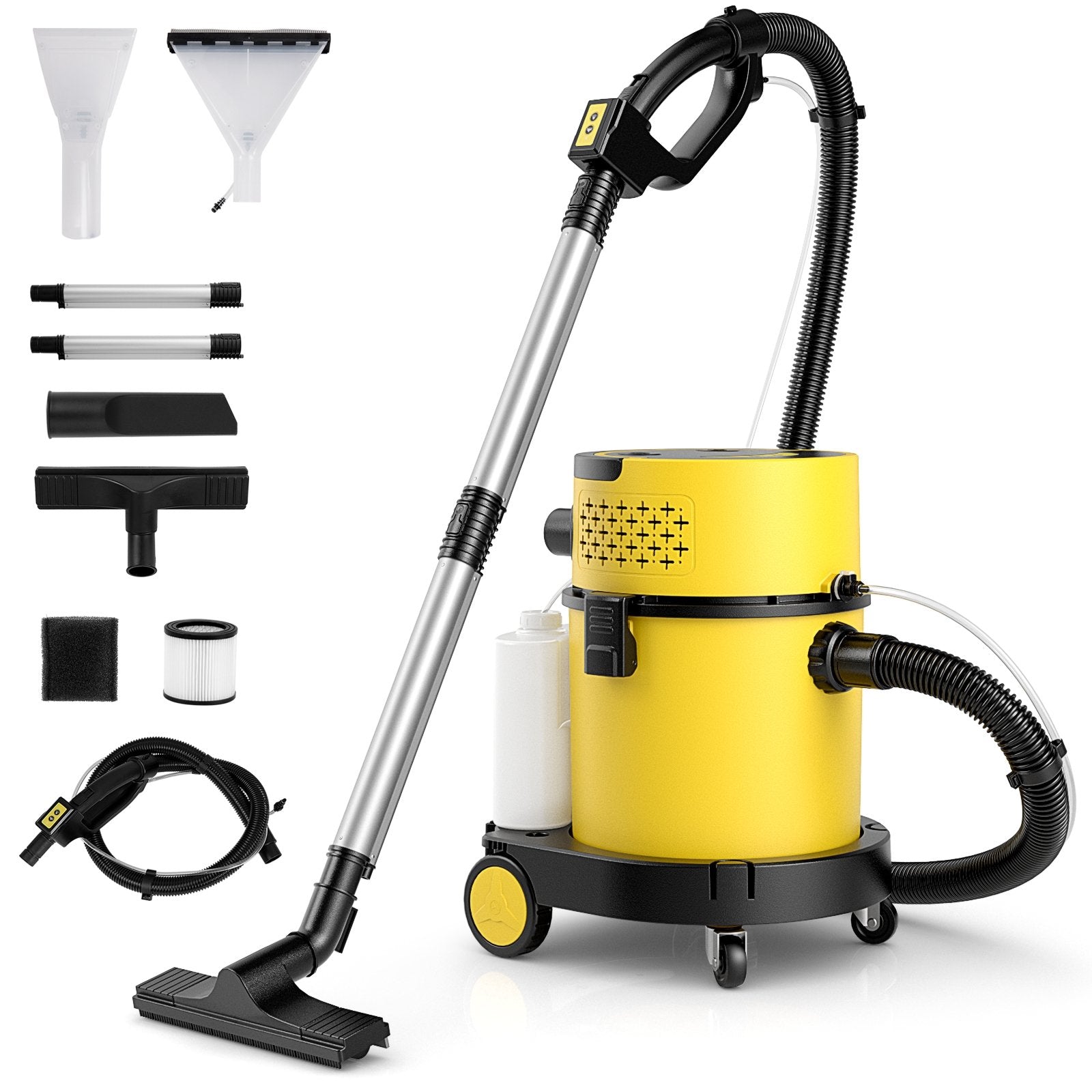 4-in-1 Portable Wet Dry Vacuum Cleaner, Yellow Vacuums & Cleaners   at Gallery Canada