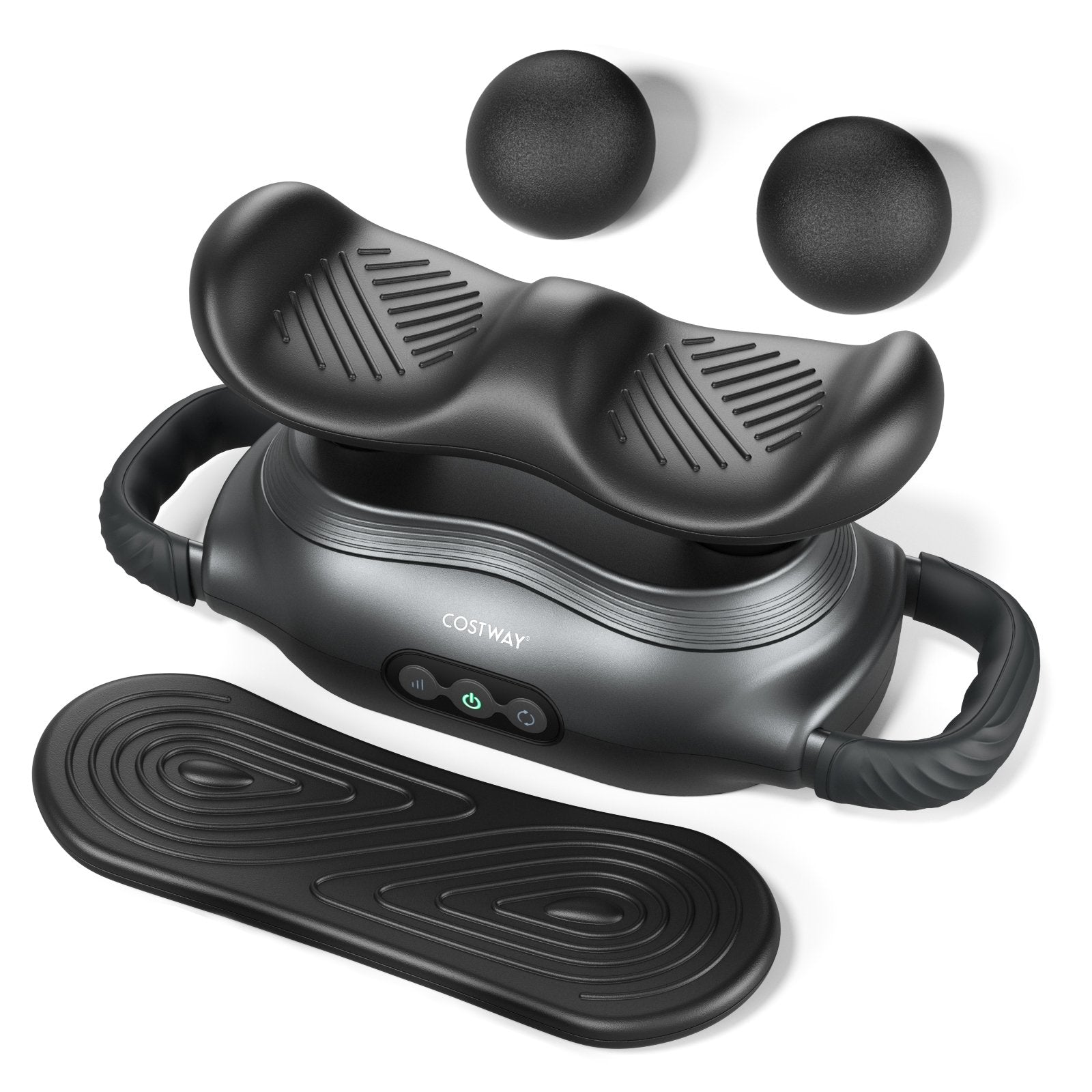 Massage Gun Deep Tissue with 3 Switchable Massage Heads and 3 Modes, Black Massage Black at Gallery Canada
