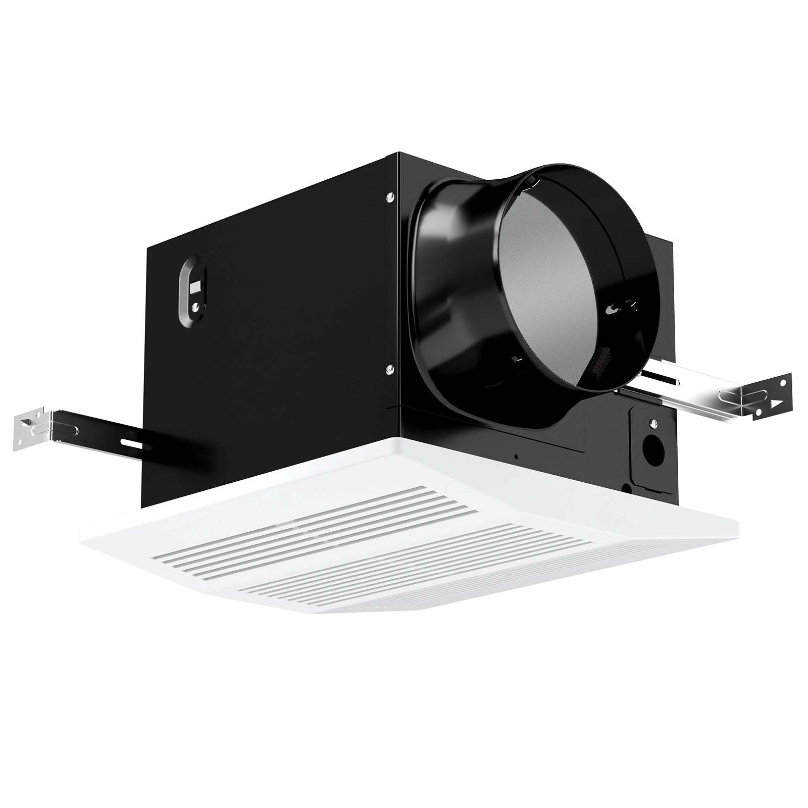 200 CFM Bathroom Exhaust Fan with Metal Housing and 6 Inches Duct for 200 Sq.Ft, White Ventilation Fans White at Gallery Canada