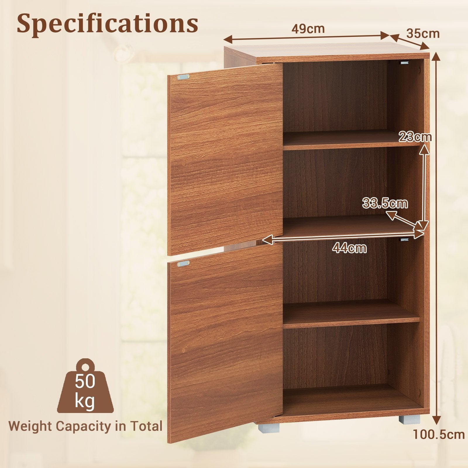 2-Tier Modern Style Nightstand with Drawer and Open Shelf, Walnut End & Side Tables at Gallery Canada