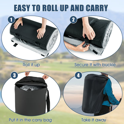 Lightweight Portable Memory Camping Mattress with Carrying Bag, Gray Air Mattresses & Sleeping Bags   at Gallery Canada