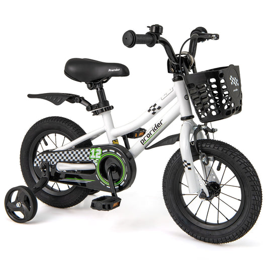 12 Inch Kids Bike Children Bicycle with Training Wheels for 3-4 Years Old, Navy Kids Bike Navy  at Gallery Canada