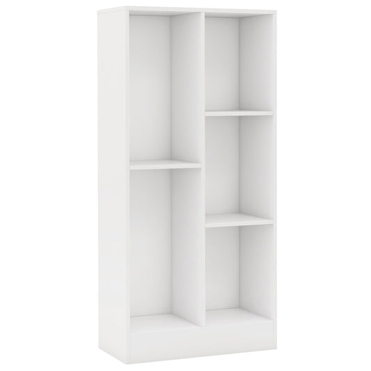 41 Inches 5-Cube Floor Bookcase with 2 Anti-Tipping Kits, White Bookcases White  at Gallery Canada