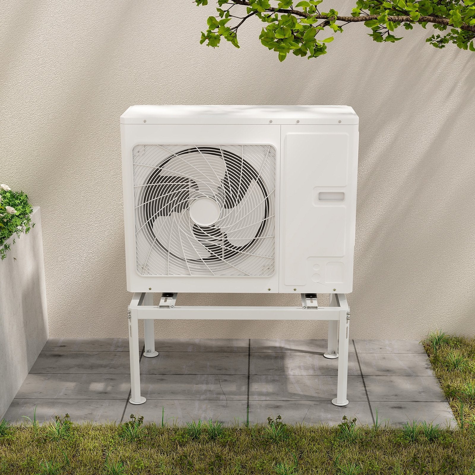 Mini Split Ground Stand  for 9000-36000 BTU Ductless Air Conditioner, White Mini Split Air Conditioners   at Gallery Canada