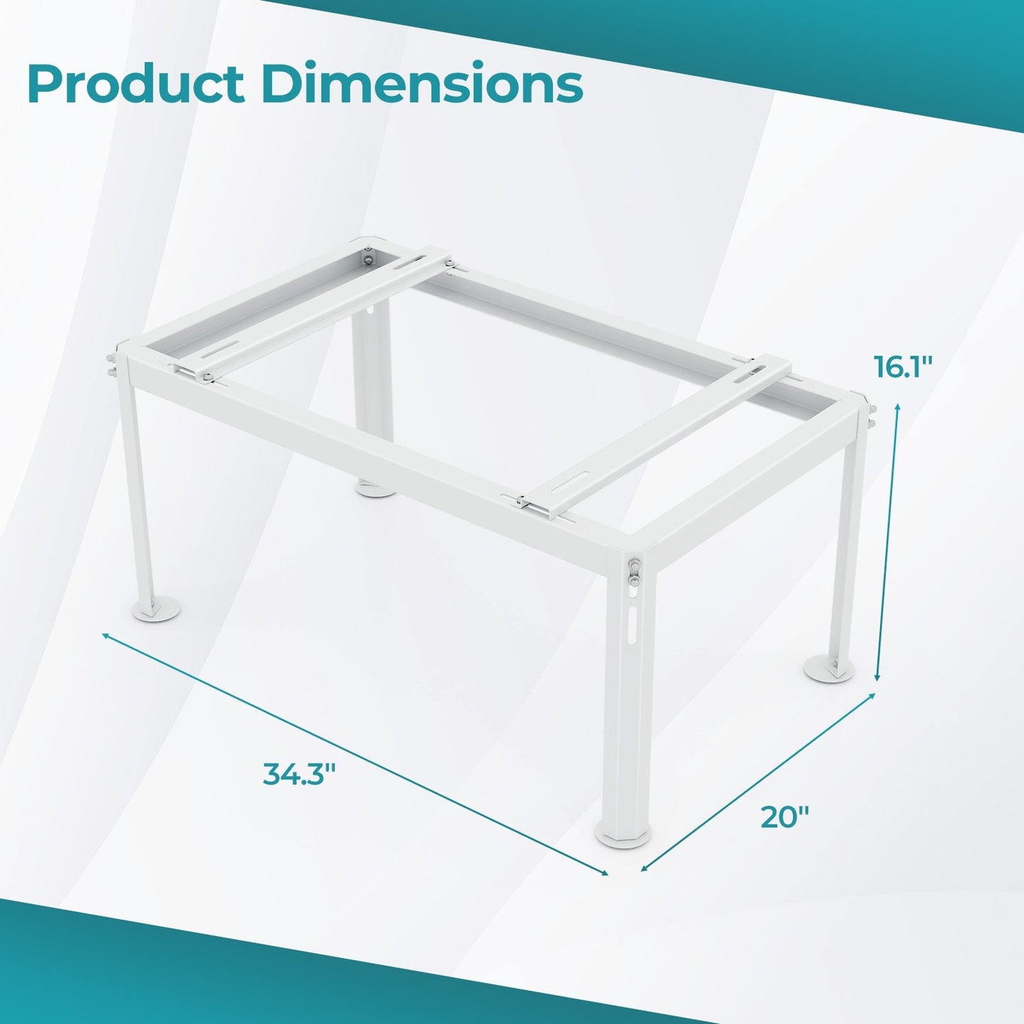 Mini Split Ground Stand  for 9000-36000 BTU Ductless Air Conditioner, White Mini Split Air Conditioners   at Gallery Canada