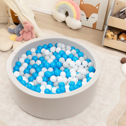 Kiddie Baby Playpen with 200 Ocean Balls and Storage Bag, Gray Baby Playpen & Playards   at Gallery Canada