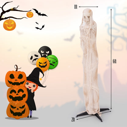 6FT Halloween Animated Standing Mummy with LED Red Glowing Eyes Halloween   at Gallery Canada