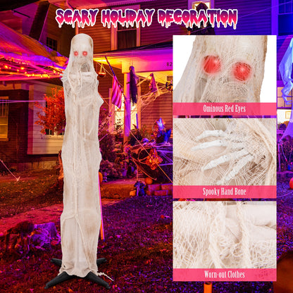 6FT Halloween Animated Standing Mummy with LED Red Glowing Eyes Halloween   at Gallery Canada