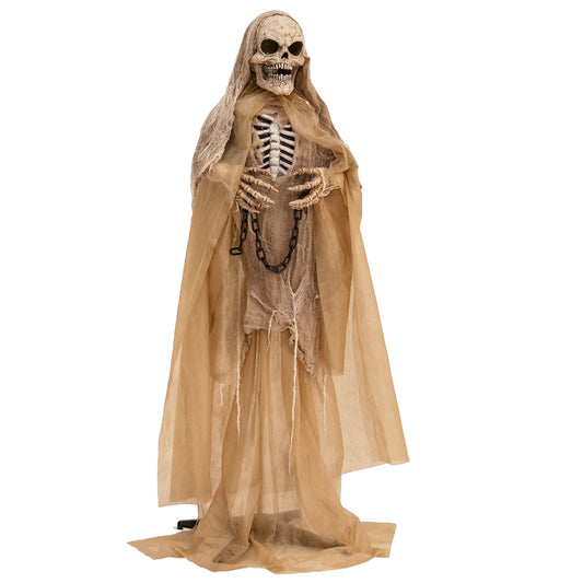 Lighted and Animated Halloween Decoration Outdoor Skeleton with LED Halloween Options  at Gallery Canada