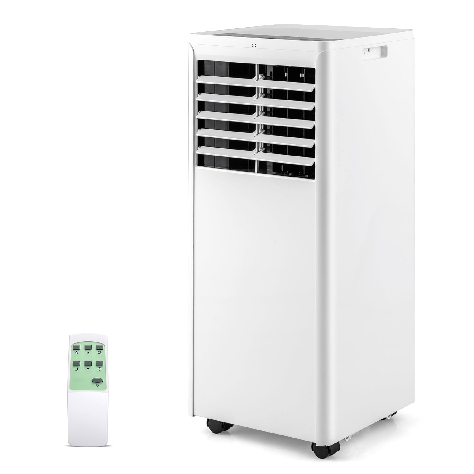 4-in-1 8000 BTU Portable Air Conditioner with Fan and Dehumidifier, White Portable Air Conditioners   at Gallery Canada