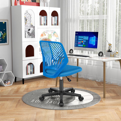 Height-adjustable Ergonomic Kids Desk Chair with Universal Casters, Blue Kids Chairs & Seating   at Gallery Canada