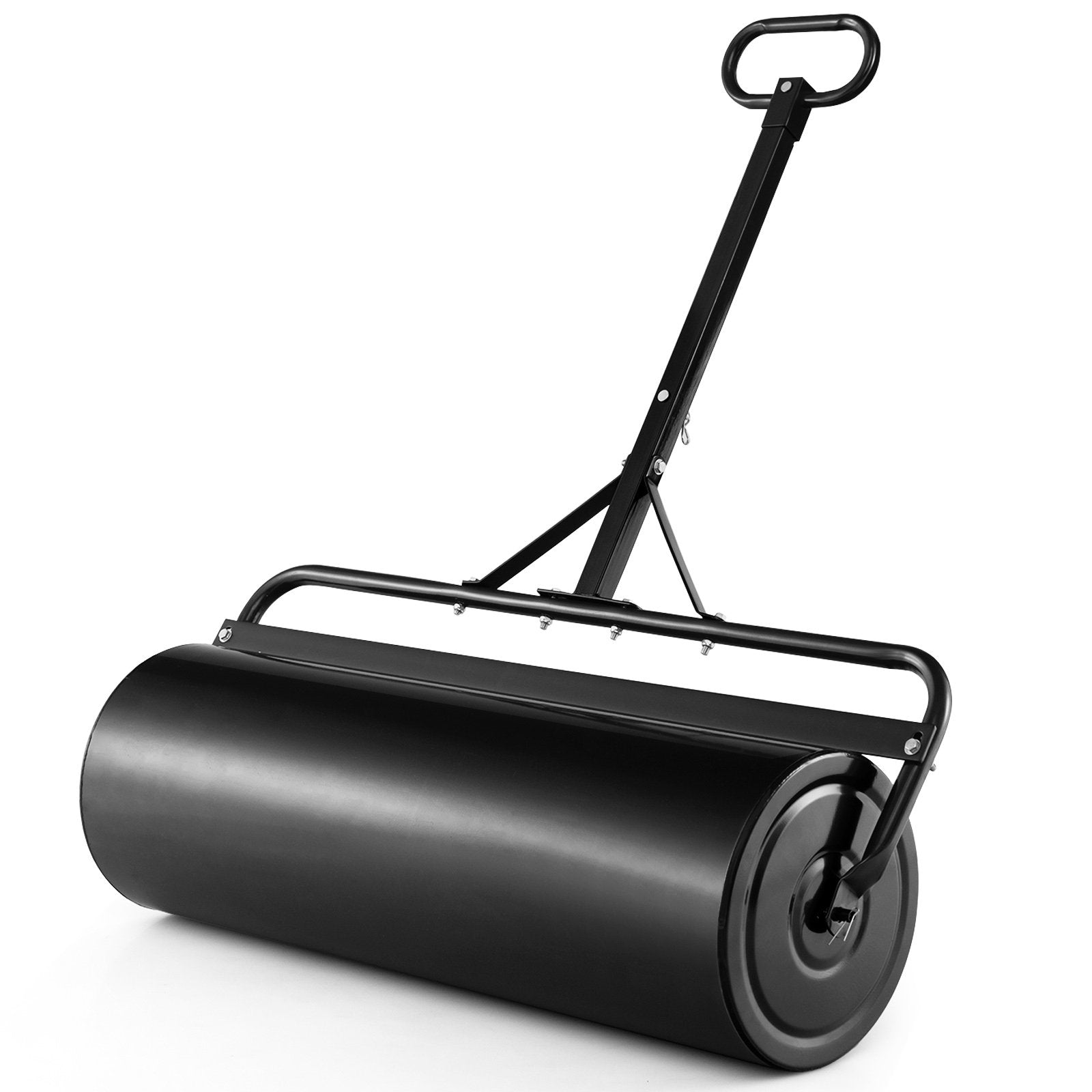 39 Inch Wide Push/Tow Lawn Roller, Black Lawn Care Tools   at Gallery Canada