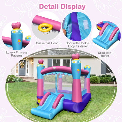 3-in-1 Princess Theme Inflatable Castle without Blower - Gallery Canada