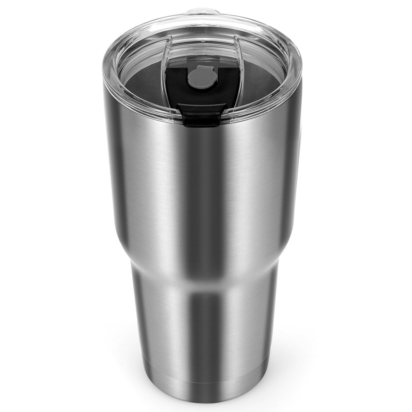 30oz Stainless Steel Tumbler Cup Double Wall Vacuum Insulated Mug with Lid, Silver Kitchen Appliances   at Gallery Canada