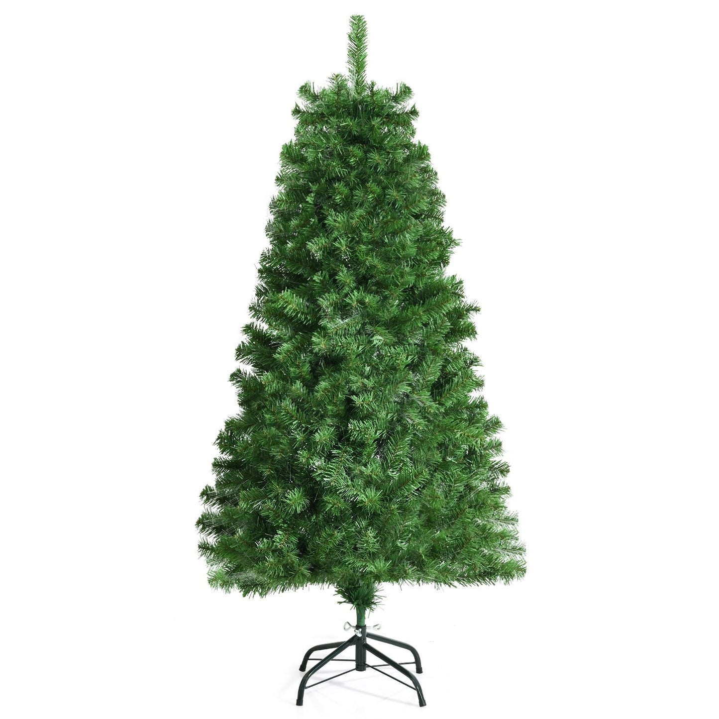 Pre-lit Multi-Colored Fiber Optic Spruce Artificial Christmas Tree-5 ft, Green Christmas Tree   at Gallery Canada