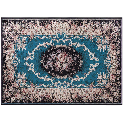 Area Rug with Non-Shedding Surface and Anti-slip Bottom-S, Multicolor