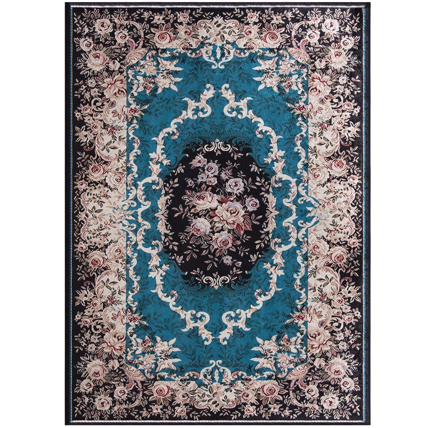 Area Rug with Non-Shedding Surface and Anti-slip Bottom-S, Multicolor Rugs   at Gallery Canada