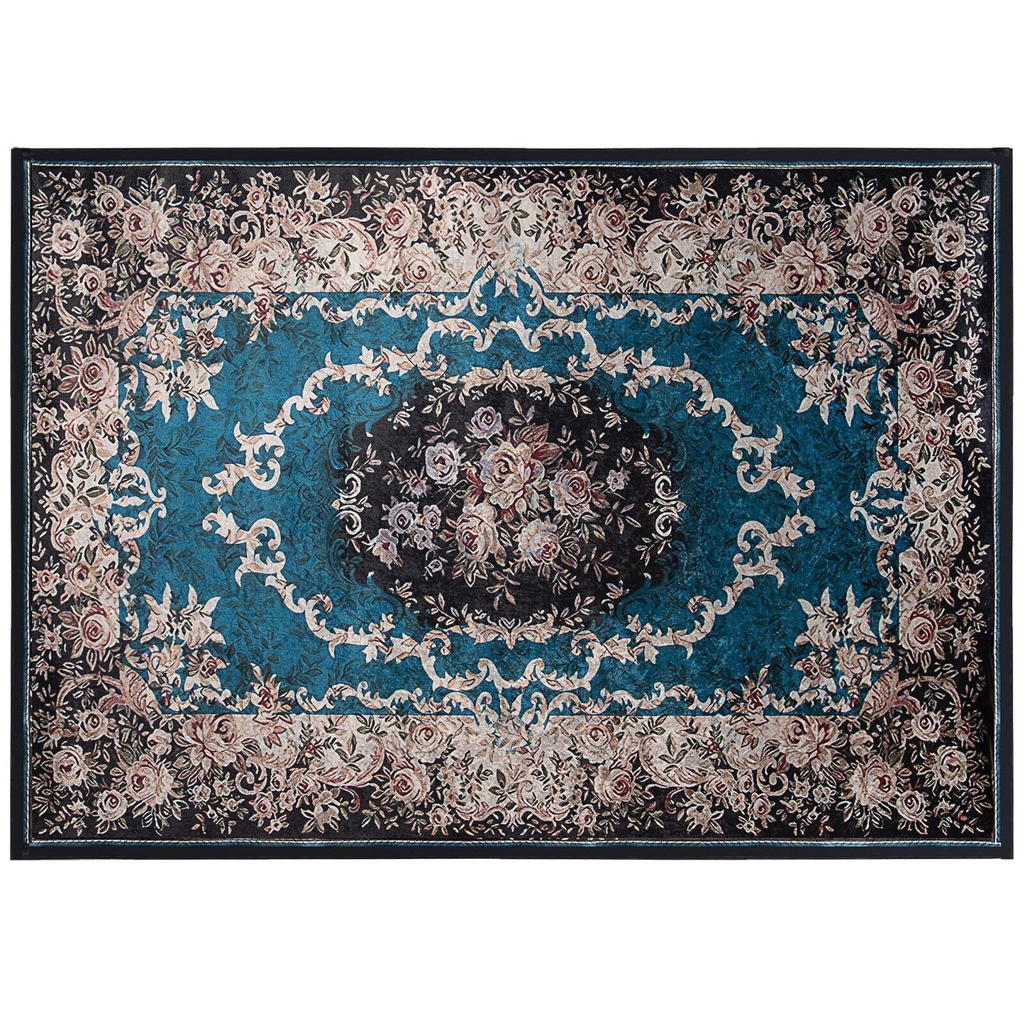 Area Rug with Non-Shedding Surface and Anti-slip Bottom-M, Multicolor Rugs   at Gallery Canada