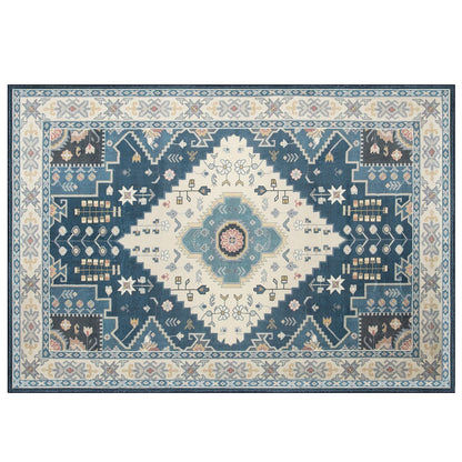 Faux Wool Fabric Area Rugs Doormat-M, Multicolor Rugs   at Gallery Canada