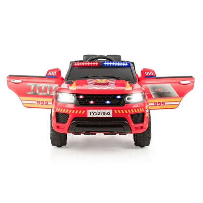 12V Kids Electric Ride On Car with Remote Control, Red Powered Ride On Toys   at Gallery Canada