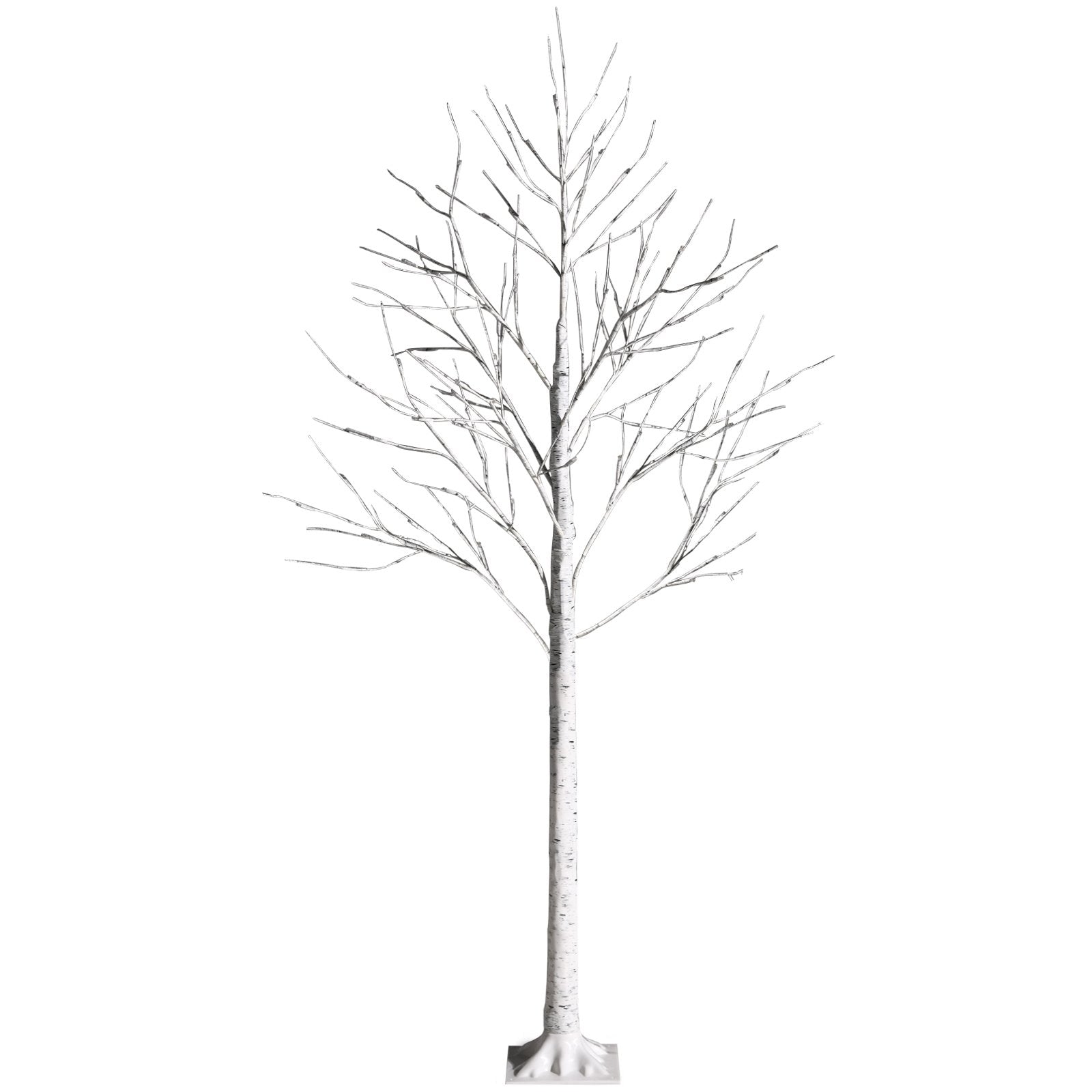 Pre-lit White Twig Birch Tree for Christmas Holiday with LED Lights-6 ft, White Christmas Tree   at Gallery Canada