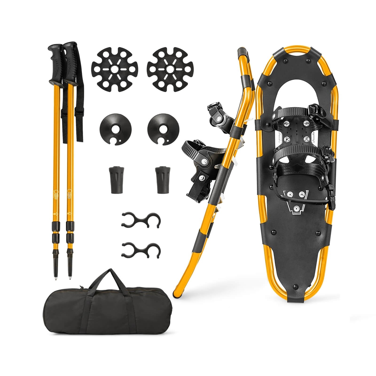 4-in-1 Lightweight Terrain Snowshoes with Flexible Pivot System-21 inches, Golden Winter Sports & Activities   at Gallery Canada