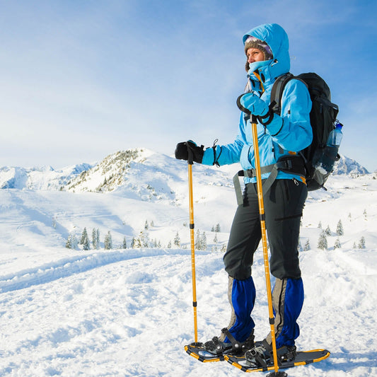 4-in-1 Lightweight Terrain Snowshoes with Flexible Pivot System-21 inches, Golden Winter Sports & Activities   at Gallery Canada