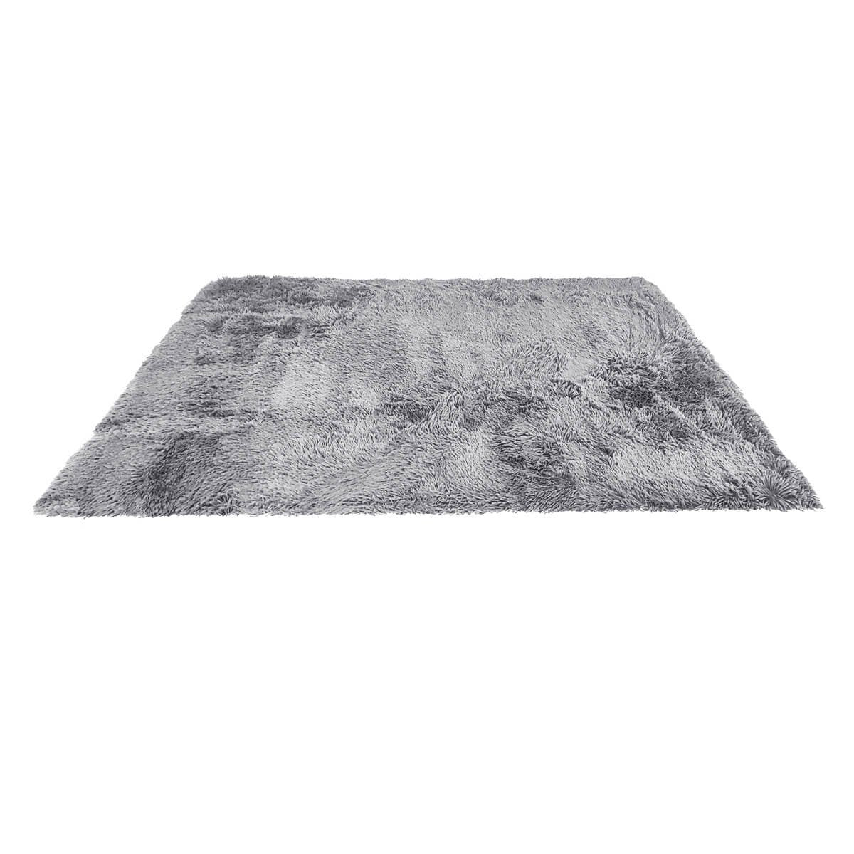 4x6 Feet Modern Soft Shag Rug with Non-slip Grip Dots, Light Gray Rugs   at Gallery Canada