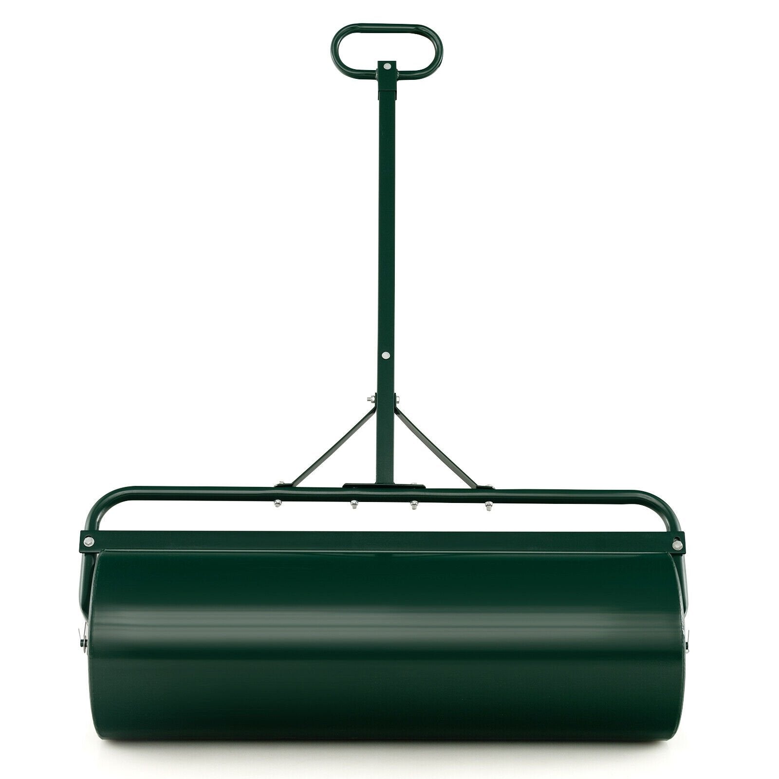 Metal Lawn Roller with Detachable Gripping Handle, Green Lawn Care Tools   at Gallery Canada