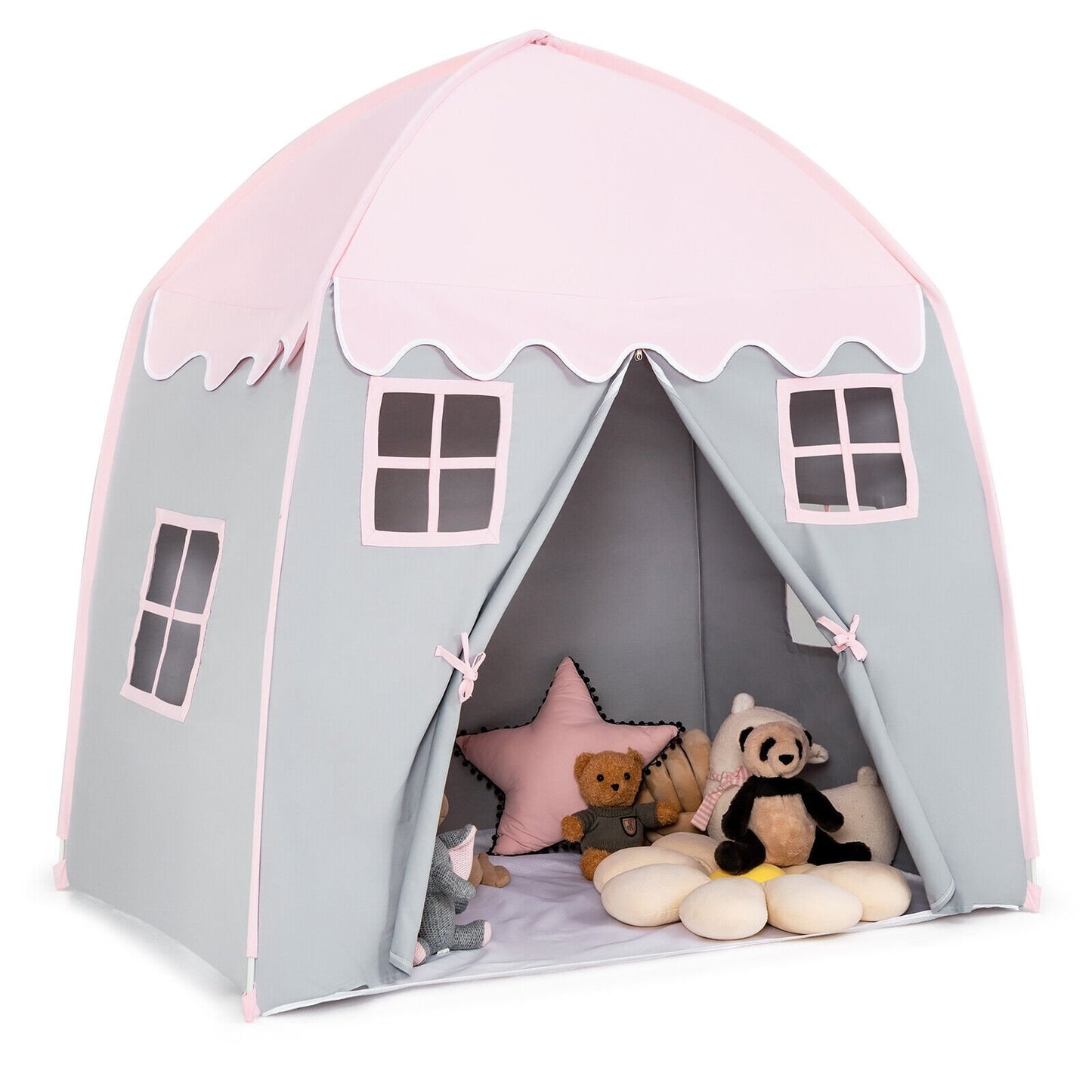 Portable Indoor Kids Play Castle Tent, Pink Play Tents & Playhouse   at Gallery Canada